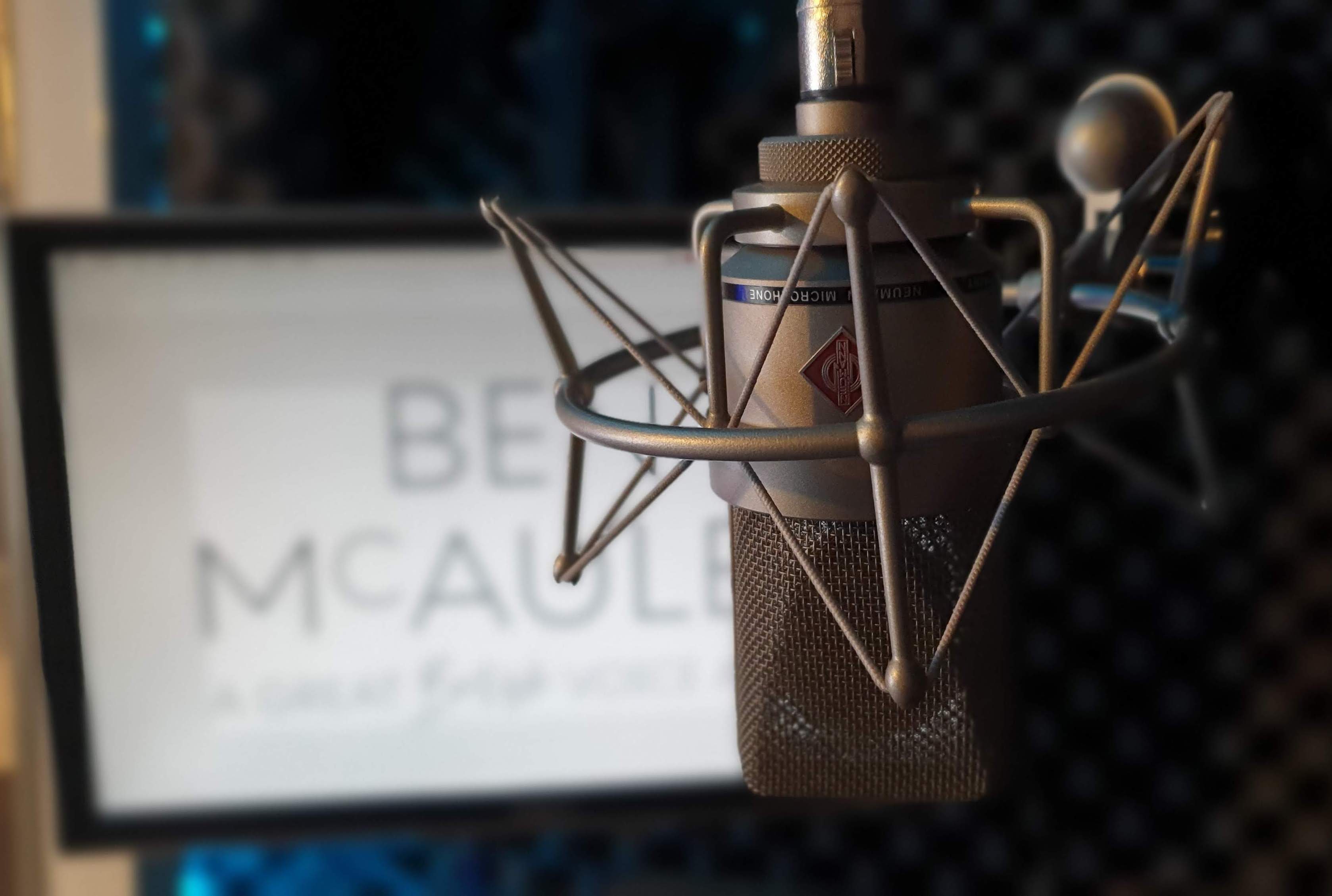 Ben McAuley Voiceover Studio Finder